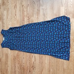 (12) Brody Myles Flowy Floral Print Maxi Dress Wedding Vacation Occasion Formal